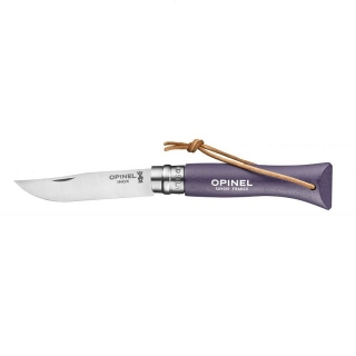 Zavírací nůž 7 cm N°06 šedofialová COLORAMA - OPINEL