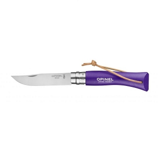 Zavírací nůž 8 cm N°07 fialová COLORAMA - OPINEL