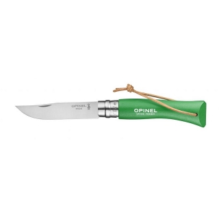 Zavírací nůž 8 cm N°07 zelená COLORAMA - OPINEL