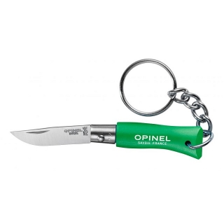 Zavírací nůž klíčenka 3,5 cm N°02 zelená COLORAMA - OPINEL
