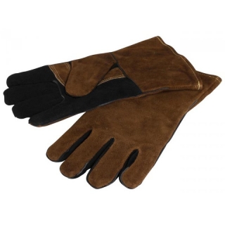 Kožené rukavice na grilování 16x33x1,5cm - GUSTA