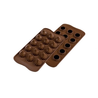 Silikonová forma na čokoládu Choco Flame - Silikomart