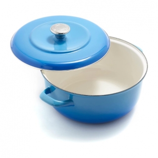 Hrnec “Dutch Oven” 26 cm, Caribbean Blue Gradient - Merten & Storck