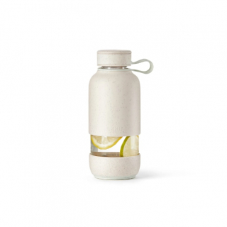 Láhev na vodu Bottle To Go Organic, 600 ml, krémová - Lékué