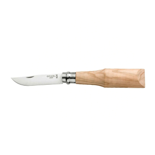 Zavírací nůž N°08 Inox, neopracovaná rukojeť - Opinel