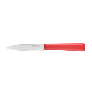Nůž se zoubkovanou čepelí N°313 Essential+, červený - Opinel