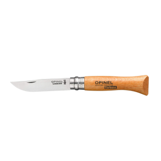 Zavírací nůž N°06 Carbon Steel, 7 cm, blistr - Opinel