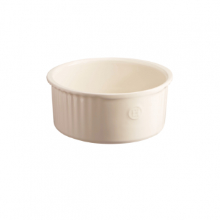Miska na soufflé, 21 cm, krémová Clay - Emile Henry
