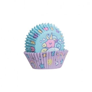 Košíčky a dekorace cupcaků s motivem jednorožce Cupcake Cases, 48 ks - Mason Cash