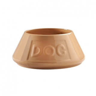 Miska pro psy s nápisem Ø 21 cm Pet Cane Dog, světle hnědá - MASON CASH