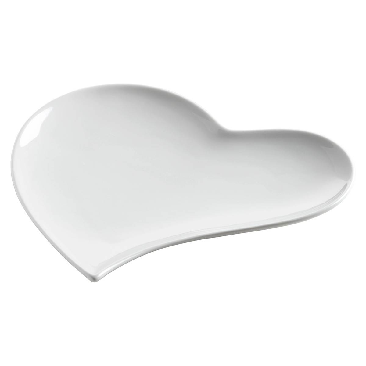 Maxwell & Williams Talíř Amore, White Basics Heart, 21 cm