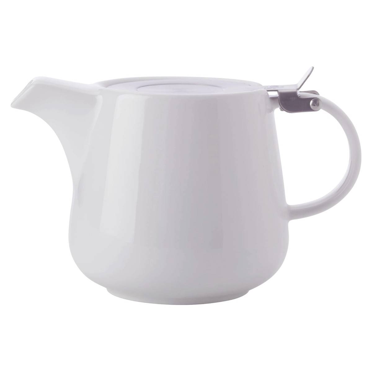 Maxwell & Williams Čajová konvička se sítkem, White Basics Round, 1.2 l