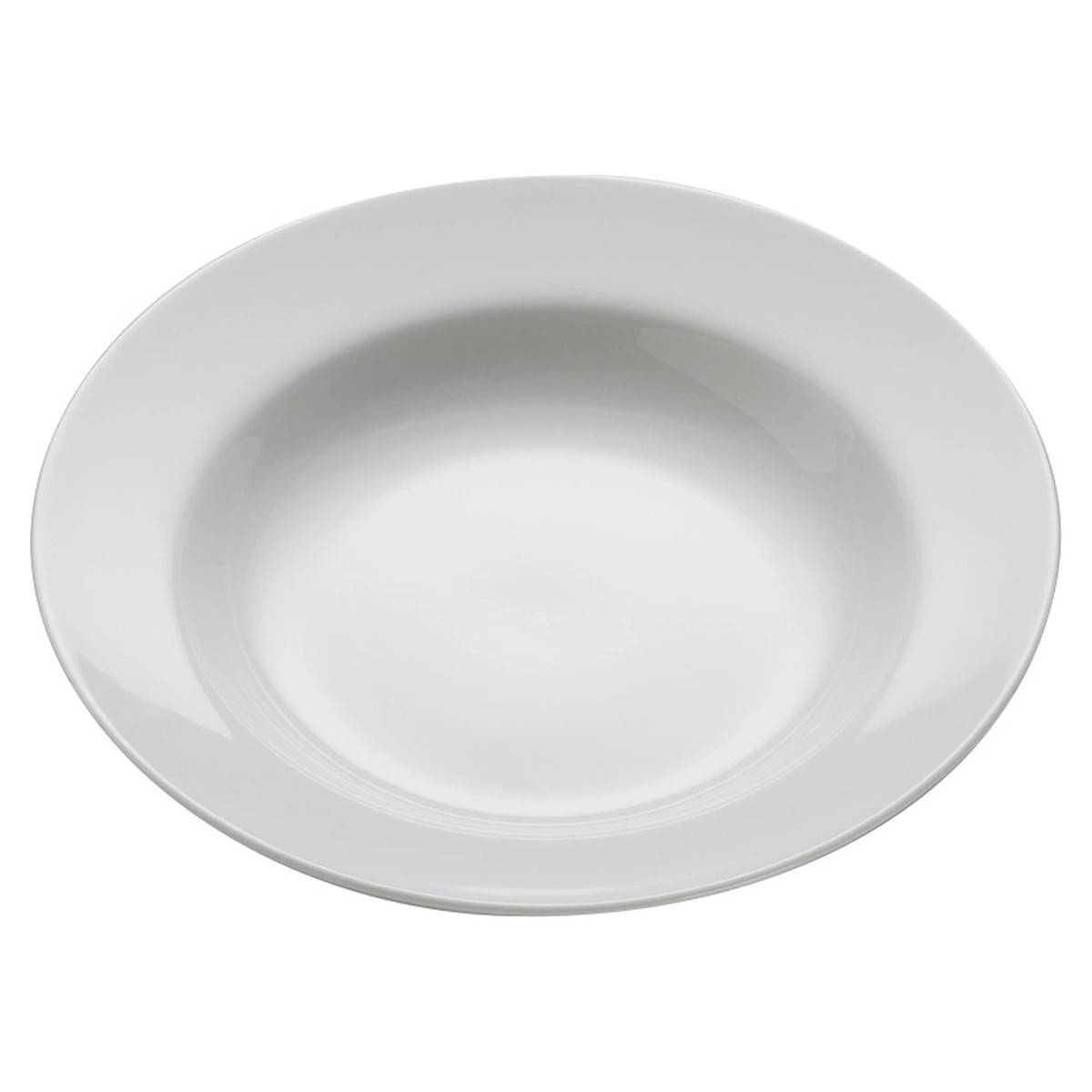Maxwell & Williams Talíř na polévku s okrajem, White Basics Round, 23 cm