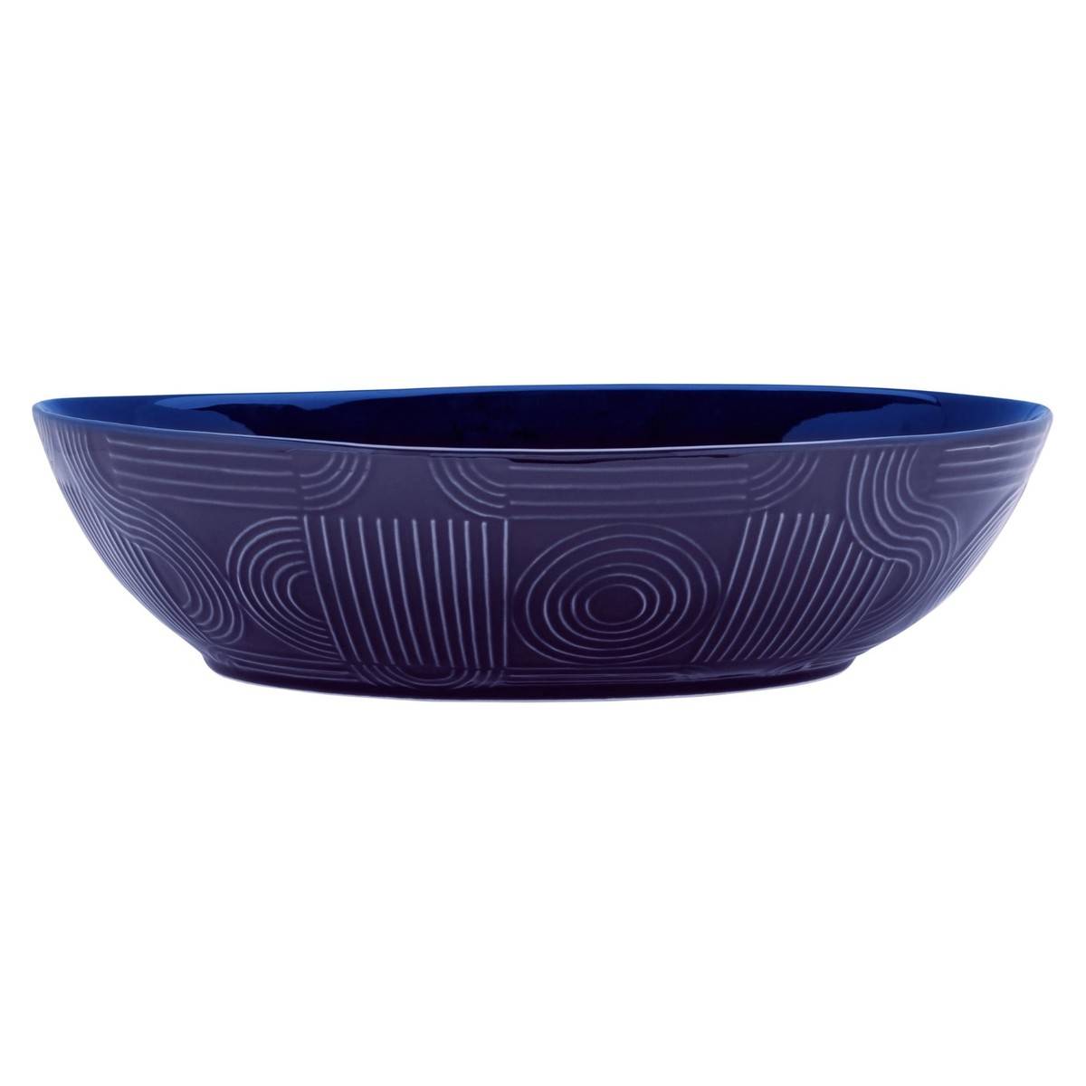 Maxwell & Williams Servírovací miska Indigo, Arc, 32 cm