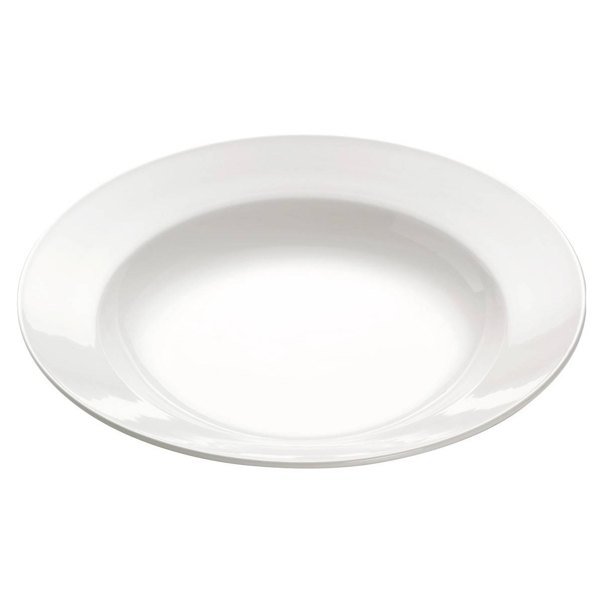 Maxwell & Williams Talíř na těstoviny s okrajem, White Basics Round, 28.5 cm